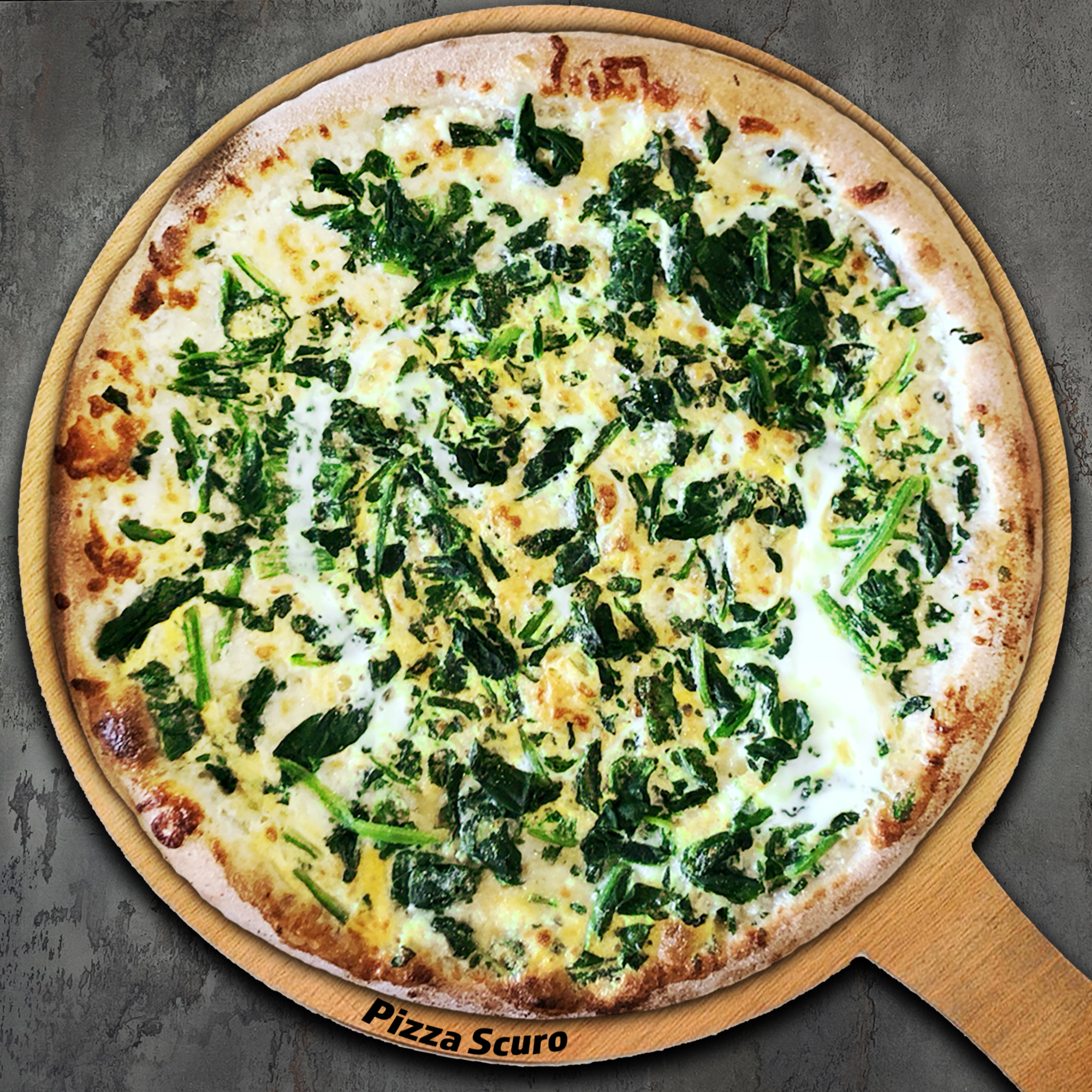 Spinaci Pizza (Ispanaklı Pizza)